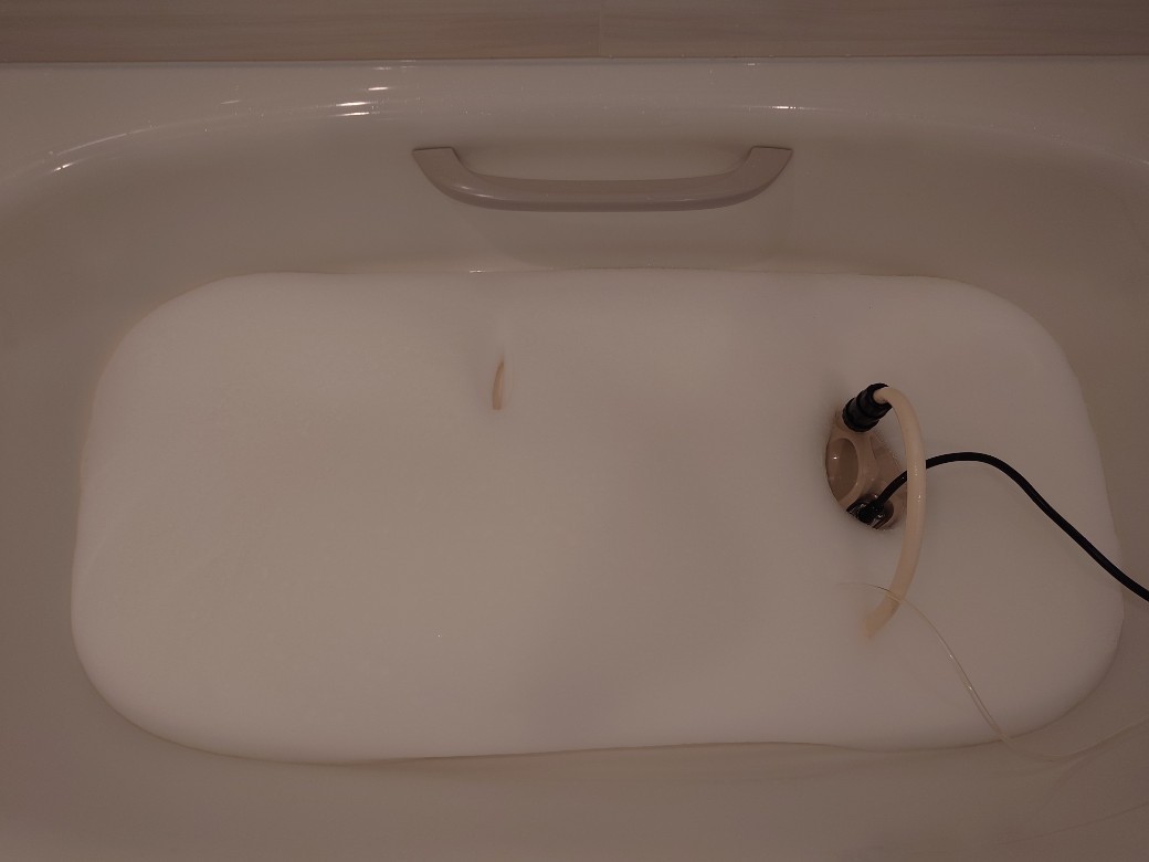追い焚き配管クリーニング＋トイレクリーニング