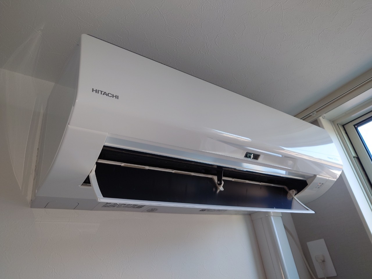 お掃除機能付きエアコンクリーニング2台