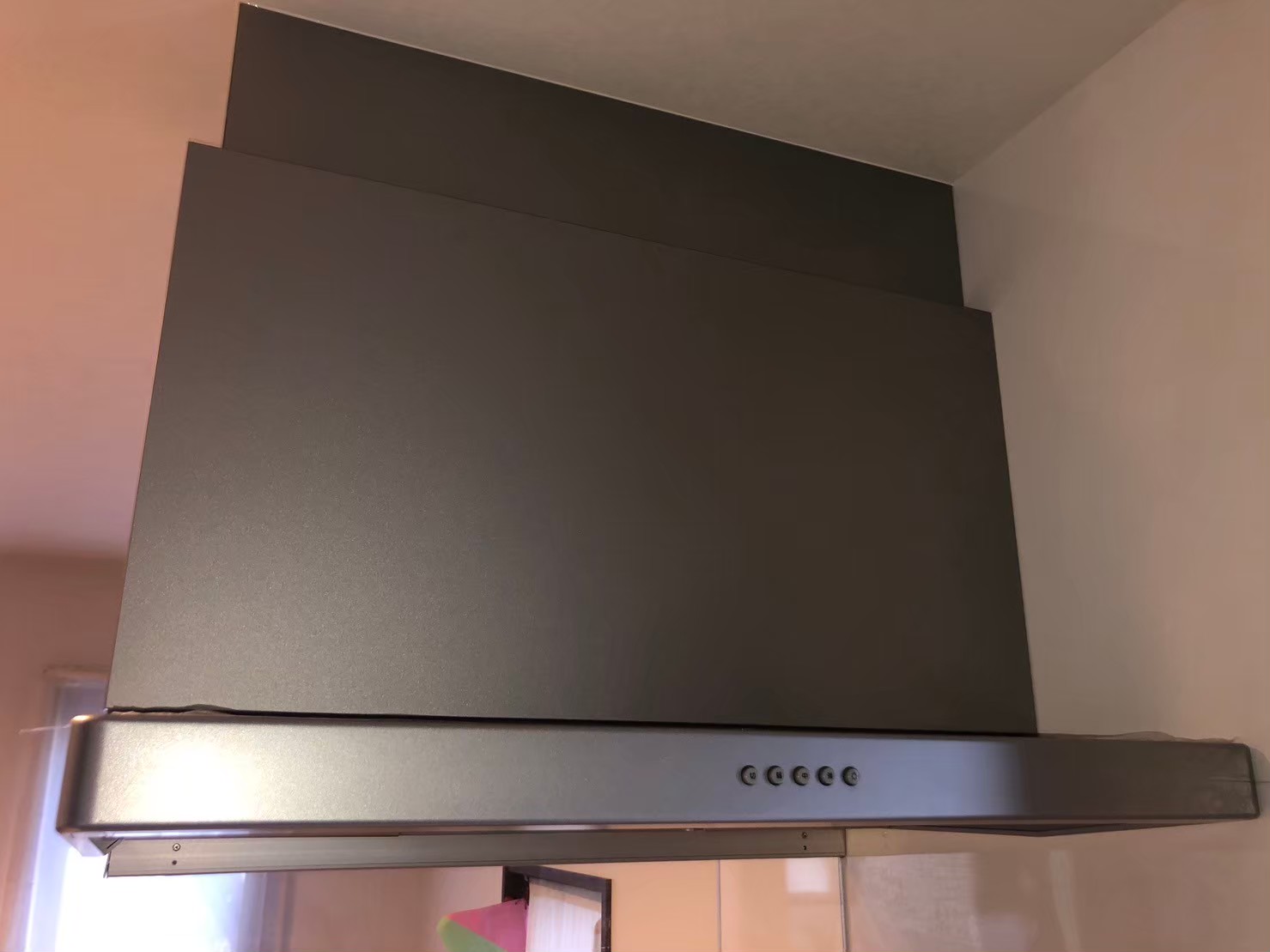お掃除機能付きエアコン(三菱:MSZ-ZW905S-W)＋レンジフードクリーニング
